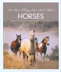 Produktbild: 1001 Best Things Ever Said About Horses