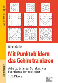 Produktbild: Mit Punktebildern das Gehirn trainieren - 1./2. Klasse