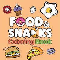 Produktbild: Food & Snacks Coloring Book