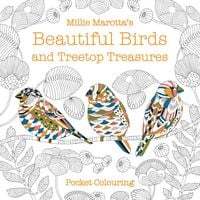 Produktbild: Millie Marotta's Beautiful Birds and Treetop Treasures Pocket Colouring