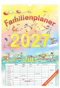 Produktbild: Familienplaner Cartoon 2027
