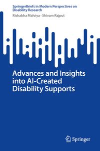 Produktbild: Advances and Insights into AI-Created Disability Supports