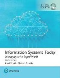 Produktbild: Information Systems Today: Managing the Digital World, Global Edition + MyLab MIS with Pearson eText