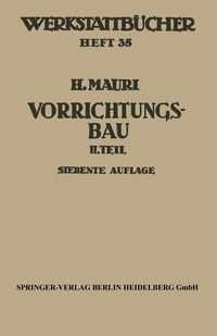 Produktbild: Der Vorrichtungsbau