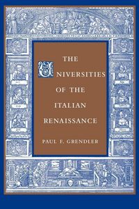 Produktbild: The Universities of the Italian Renaissance