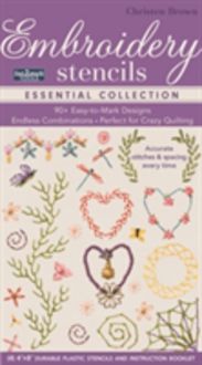 Produktbild: Brown, C: fast2mark (TM) Embroidery Stencils