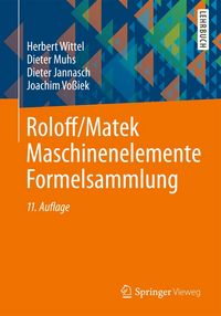 Produktbild: Roloff/Matek Maschinenelemente Formelsammlung