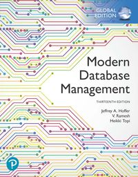 Produktbild: Modern Database Management, Global Edition