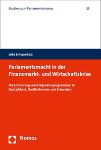 Produktbild: Parlamentsmacht in der Finanzmarkt- und Wirtschaftskrise