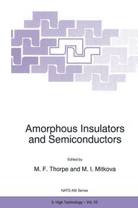 Produktbild: Amorphous Insulators and Semiconductors