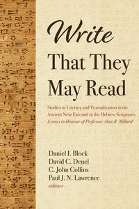 Produktbild: Write That They May Read