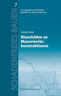 Produktbild: Risssch&auml;den an Mauerwerkskonstruktionen.