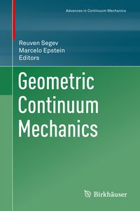 Produktbild: Geometric Continuum Mechanics