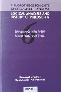 Produktbild: Schwerpunkt: Geschichte der Ethik / History of Ethics