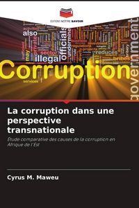 Produktbild: La corruption dans une perspective transnationale