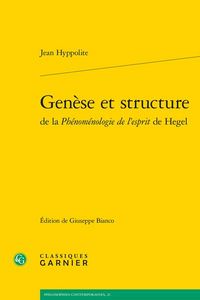 Produktbild: Gen&egrave;se et structure de la Ph&eacute;nom&eacute;nologie de l'esprit de Hegel