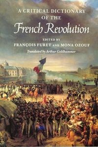 Produktbild: Furet, F: Critical Dictionary of the French Revolution