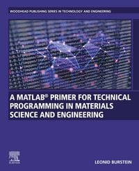 Produktbild: A MATLAB&reg; Primer for Technical Programming for Materials Science and Engineering
