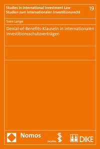 Produktbild: Denial-of-Benefits-Klauseln in internationalen Investitionsschutzvertr&auml;gen