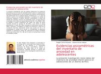 Produktbild: Evidencias psicom&eacute;tricas del inventario de ansiedad en adolescentes