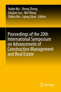 Produktbild: Proceedings of the 20th International Symposium on Advancement of Construction Management and Real Estate