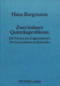 Produktbild: Zwei l&ouml;sbare Qumr&acirc;nprobleme: