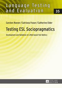 Produktbild: Testing ESL Sociopragmatics