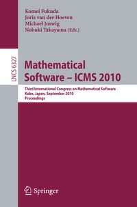 Produktbild: Mathematical Software - ICMS 2010