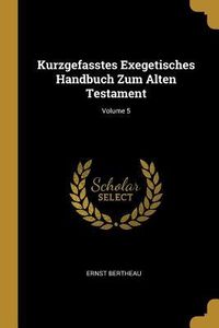 Produktbild: Kurzgefasstes Exegetisches Handbuch Zum Alten Testament; Volume 5