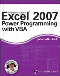Produktbild: Excel 2007 Power Programming with VBA