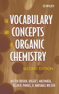 Produktbild: The Vocabulary and Concepts of Organic Chemistry