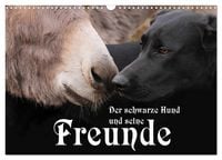 Produktbild: Der schwarze Hund und seine Freunde (Wandkalender 2026 DIN A3 quer), CALVENDO Monatskalender