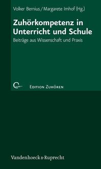 Produktbild: Zuh&ouml;rkompetenz in Unterricht und Schule