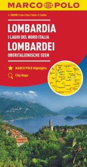Bild vom Artikel MARCO POLO Regionalkarte Italien 02 Lombardei, Oberitalienische Seen 1:200.000 vom Autor Marco Polo