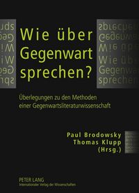 Produktbild: Wie &uuml;ber Gegenwart sprechen?