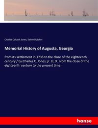 Produktbild: Memorial History of Augusta, Georgia