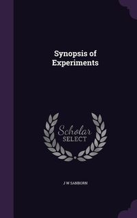 Produktbild: Synopsis of Experiments