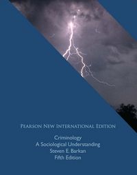 Produktbild: Criminology: A Sociological Understanding