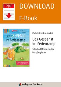 Produktbild: Das Gespenst im Feriencamp - 3-fach differenzierter Lesebegleiter