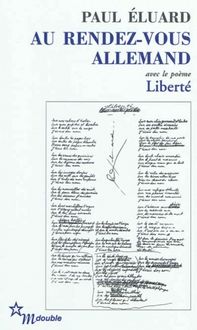 Produktbild: Au rendez-vous allemand suivi de Po&eacute;sie et v&eacute;rit&eacute; 1942