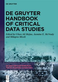 Produktbild: De Gruyter Handbook of Critical Data Studies