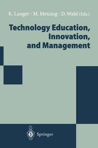 Produktbild: Technology Education, Innovation, and Management