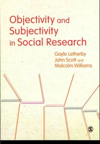 Produktbild: Objectivity and Subjectivity in Social Research