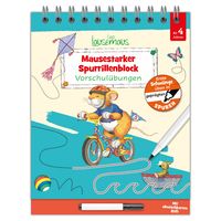 Produktbild: Leo Lausemaus - Mausestarker Spurrillenblock - Vorschul&uuml;bungen