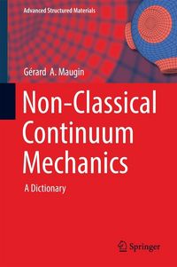 Produktbild: Non-Classical Continuum Mechanics