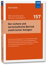 Produktbild: Der sichere und wirtschaftliche Betrieb elektrischer Anlagen