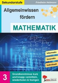 Produktbild: Allgemeinwissen f&ouml;rdern Mathematik