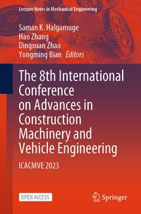 Produktbild: The 8th International Conference on Advances in Construction Machinery and Vehicle Engineering