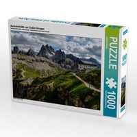 Produktbild: Auronzoh&uuml;tte vor Cadini-Gruppe (Puzzle)