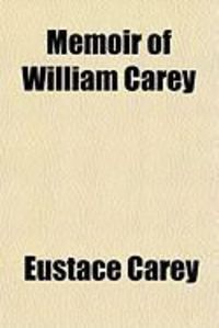 Produktbild: Memoir of William Carey